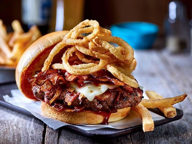 Whiskey Bacon Burger
