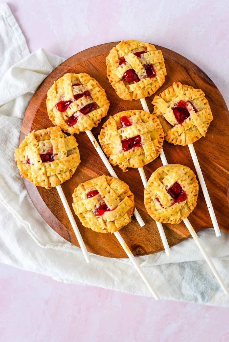 Cherry Pie Pops