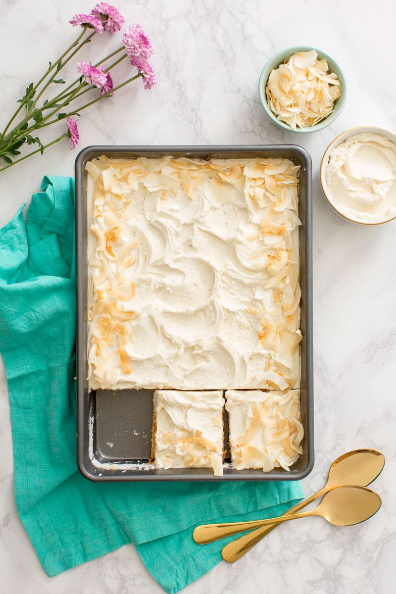 Coconut Sheet Cake