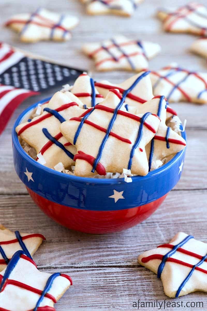 Star-Spangled Sugar Cookies