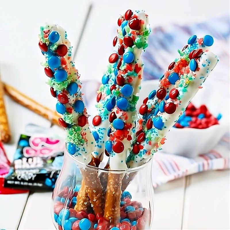Firecracker Pretzel Rods