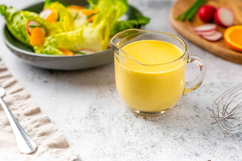 Use Apple Cider Vinegar or Mustard Instead of Creamy Dressings