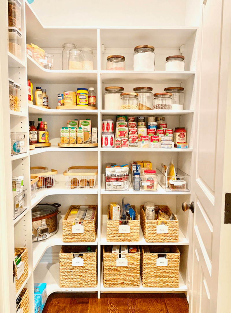Rotate pantry and fridge items (first in, first out)