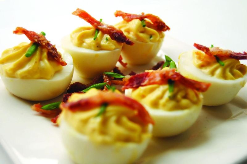 South Carolina – Bacon Deviled Eggs at Husk (Charleston)