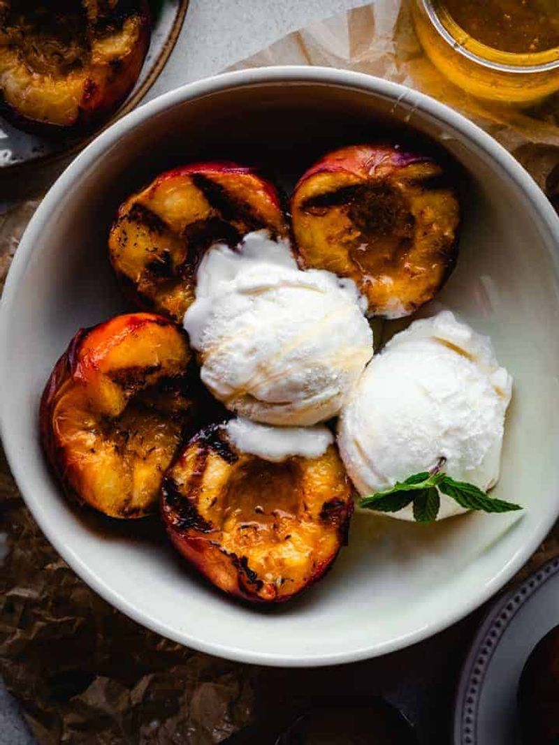 Grilled Peaches
