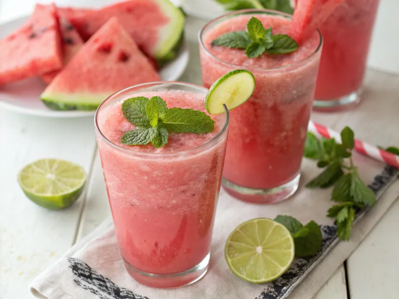 Frozen Watermelon Slush