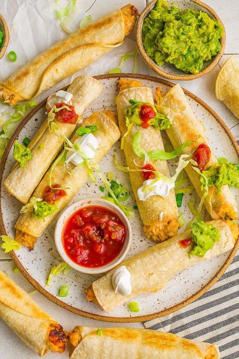 Chicken & Cheese Taquitos