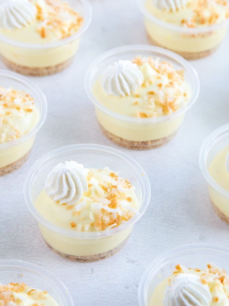 Coconut Cream Pie Cups