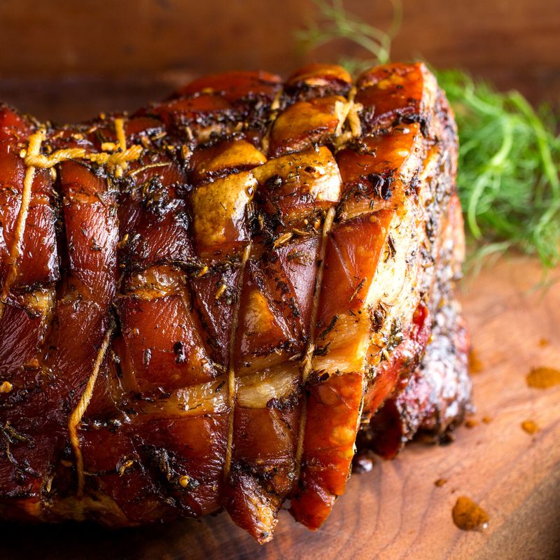 Porchetta (Italian Stuffed Pork Roast)