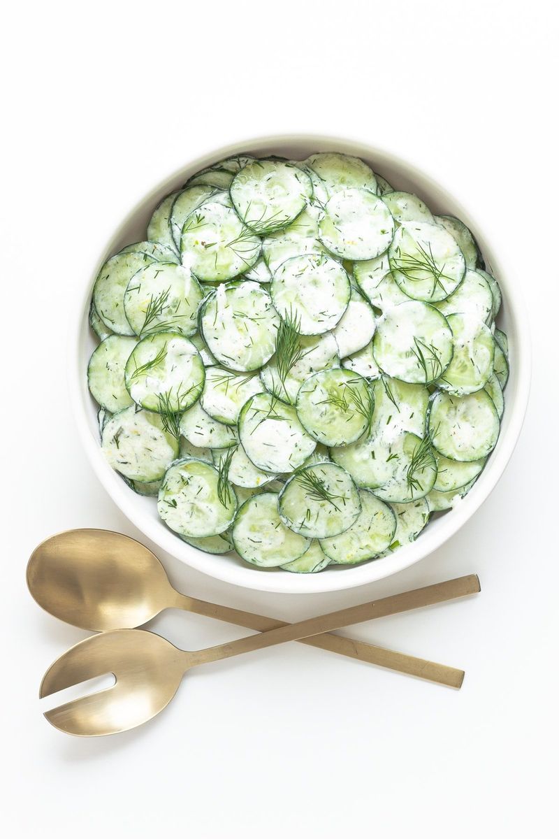 Cucumber Dill Yogurt Salad