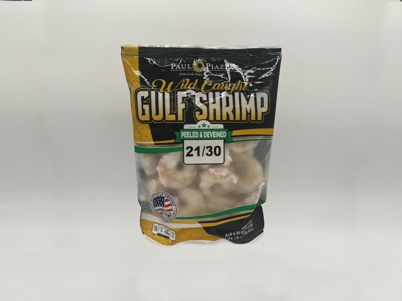 Wild-Caught Gulf Shrimp (Shelled & Deveined)