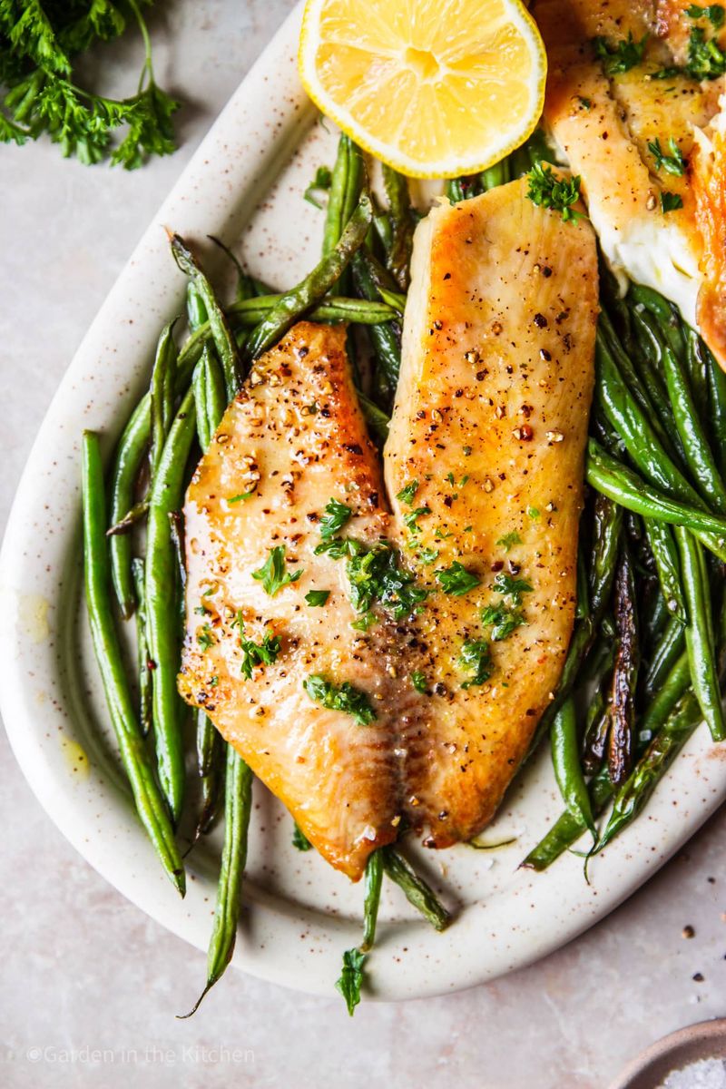 Tilapia with Roasted Vegetables