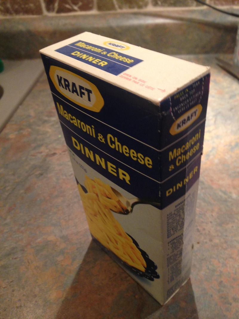 Kraft Macaroni & Cheese (Blue Box, Original Formula)