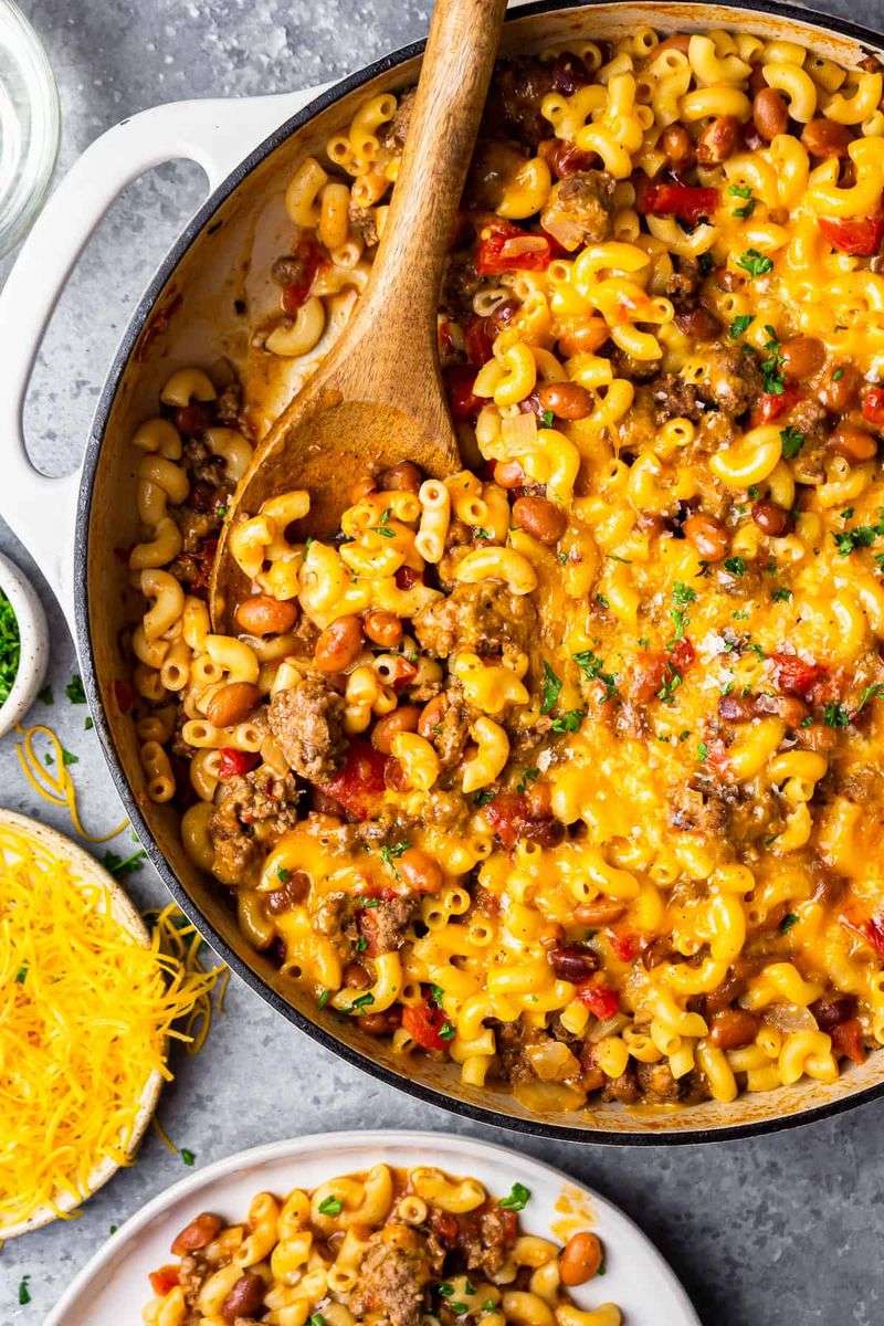 One-Pot Chili Mac