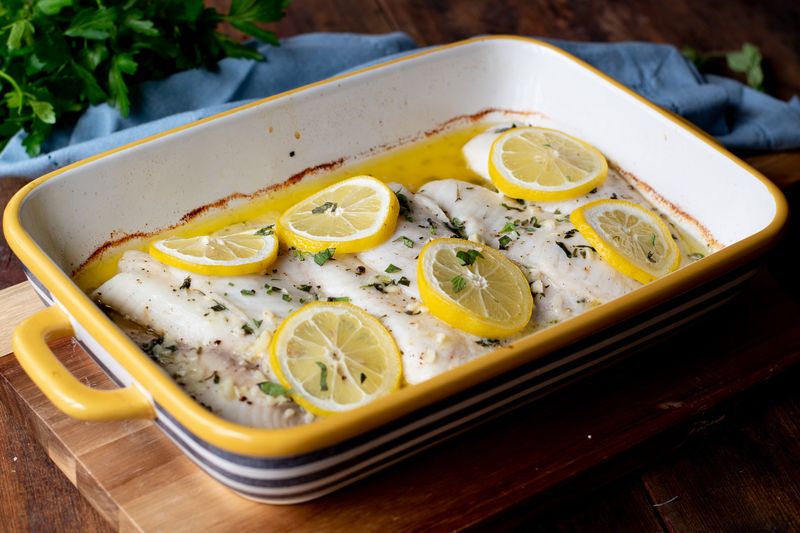 Baked Lemon Herb Tilapia