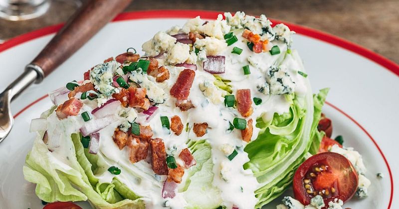 Wedge Salad with Blue Cheese