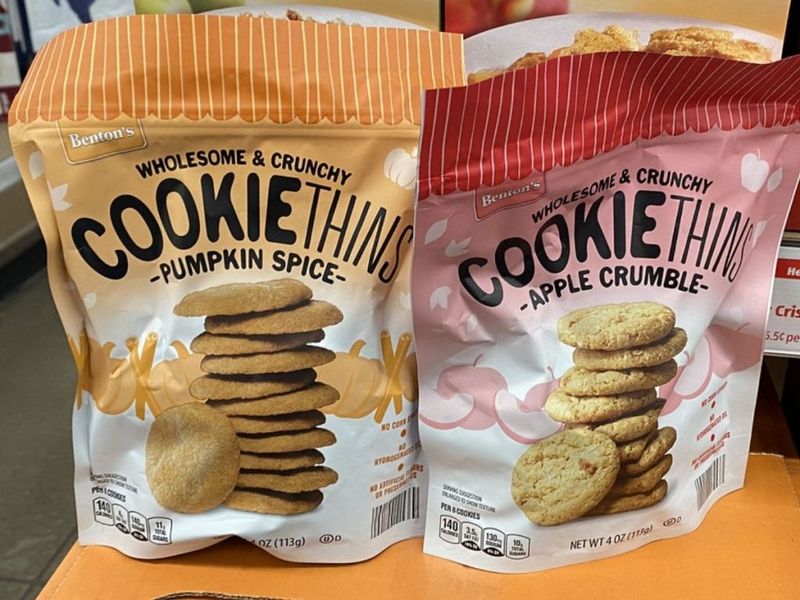 Benton’s Blueberry & Maple Pancake Cookie Thins