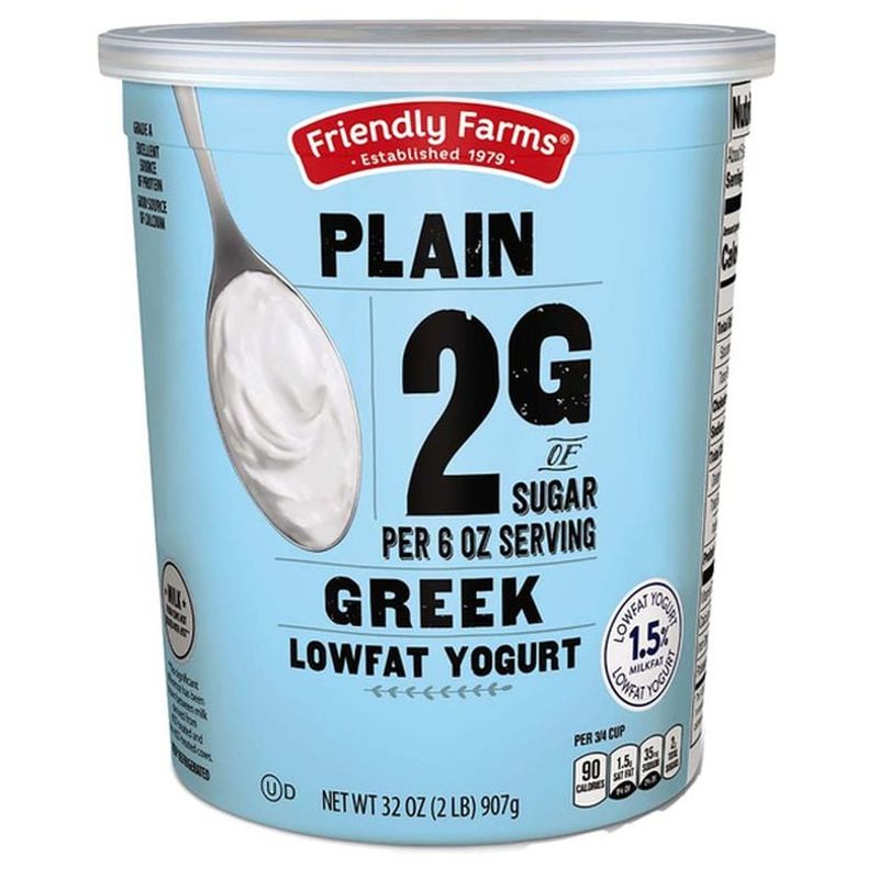 Friendly Farms Plain Greek Yogurt