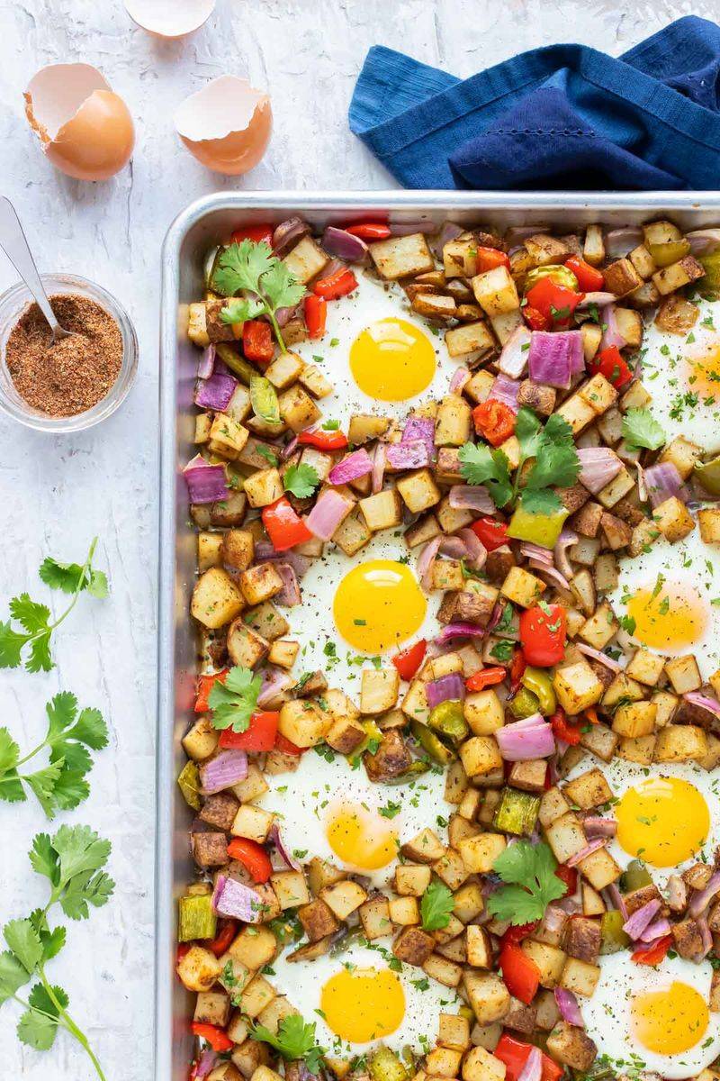 Sheet Pan Breakfast Hash