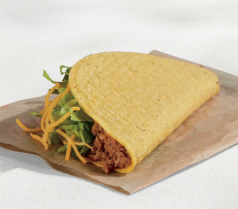 Ordering Crunchy Tacos for Takeout