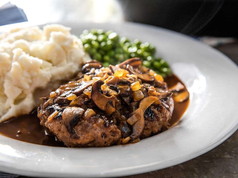 Salisbury Steak with Mushroom Gravy