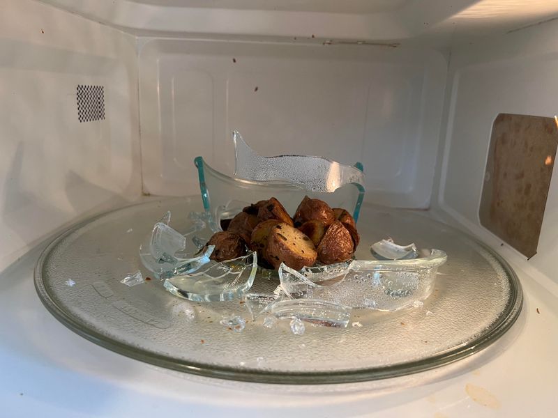 Glass Containers Can Shatter