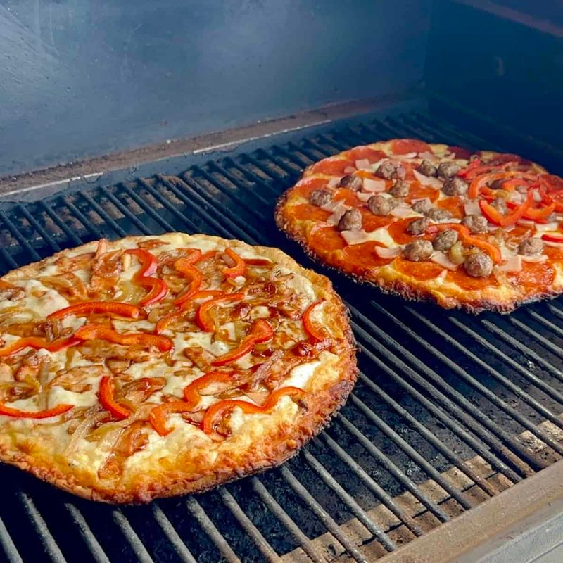 Pellet Grill Pizza