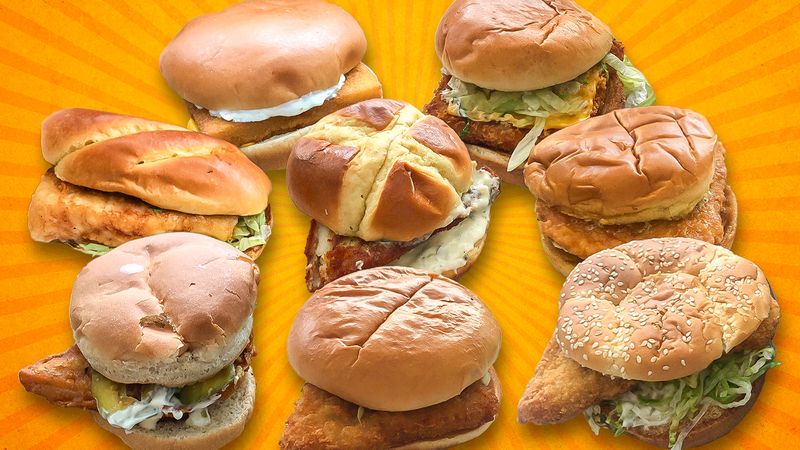 Fish Sandwich from Fast Food Chains