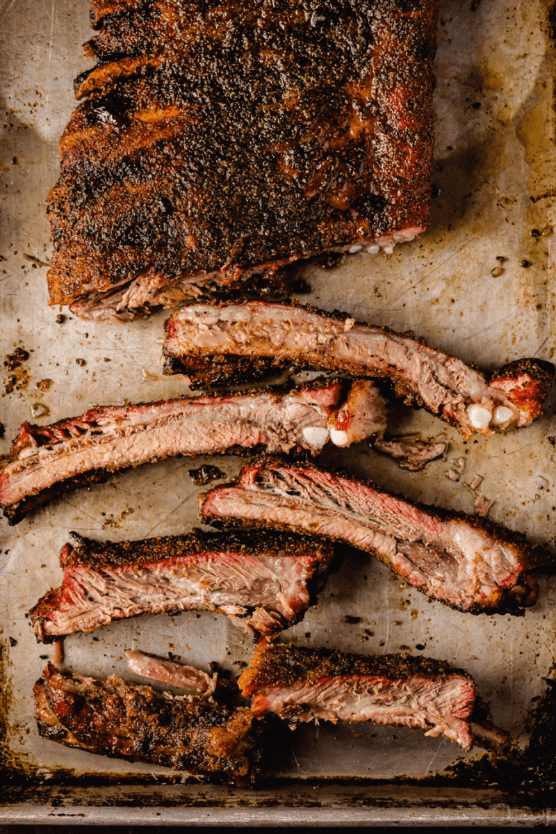 Smoked Spare Ribs