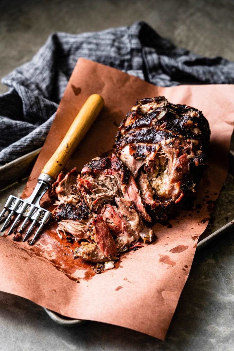Smoked Lamb Shoulder
