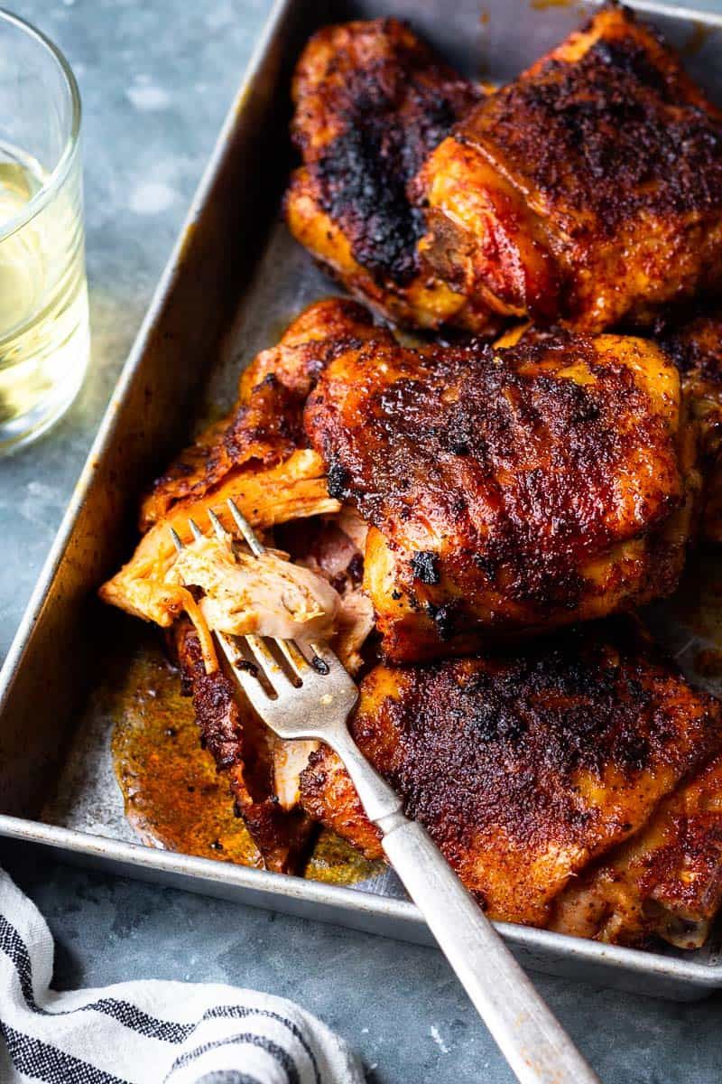 Smoked Chicken Thighs