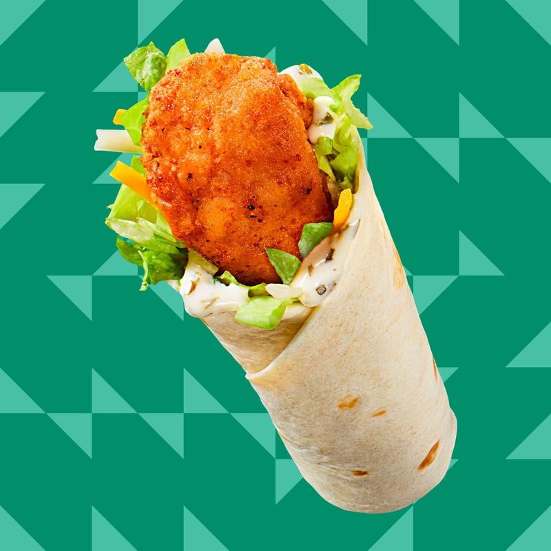 Spicy McCrispy Snack Wrap