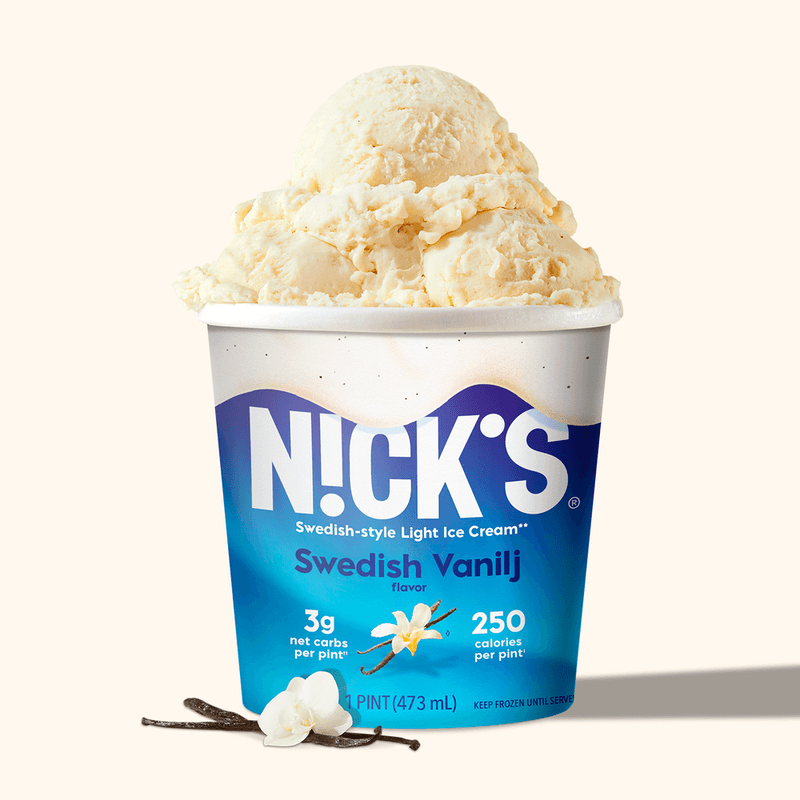 Nick’s Swedish Style Light Ice Cream