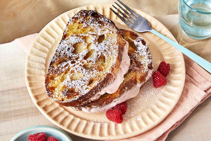 Cheesecake-Stuffed French Toast