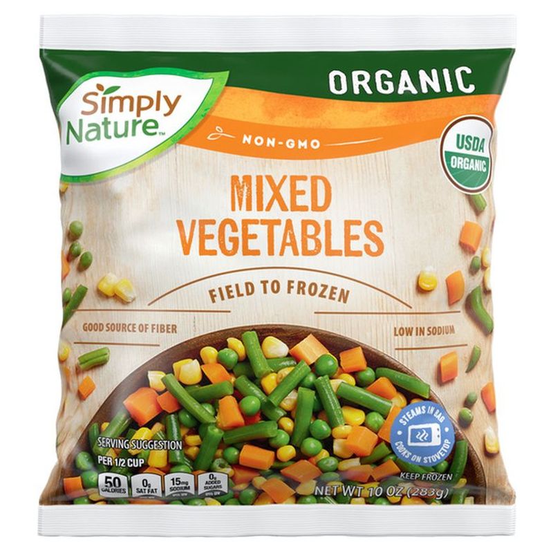 Frozen vegetables