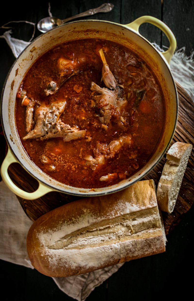 Stewed Rabbit or Wild Game