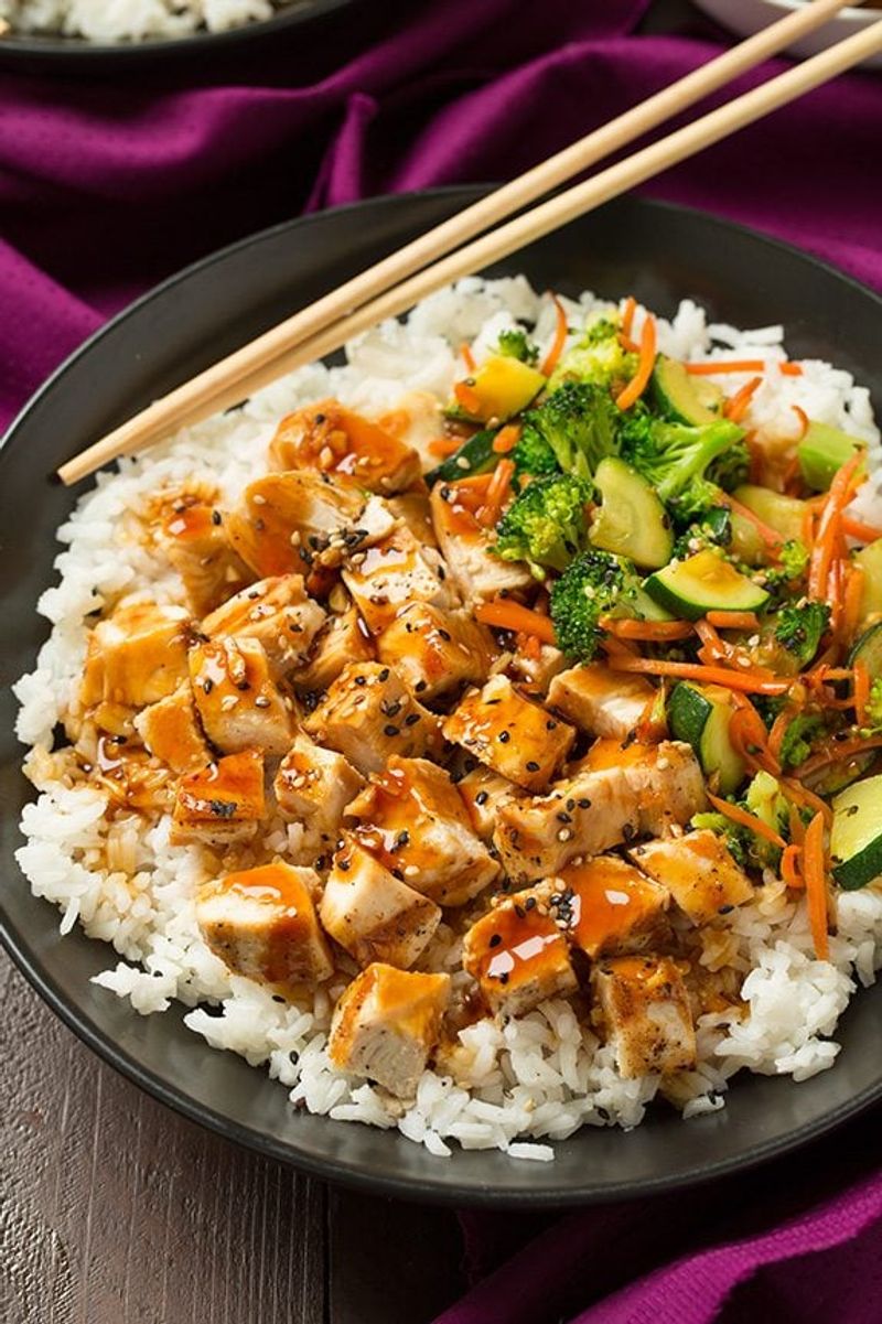 Teriyaki Chicken Rice Bowls