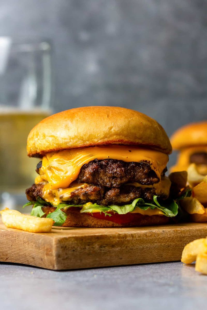 Smash Burgers with Crispy Edges