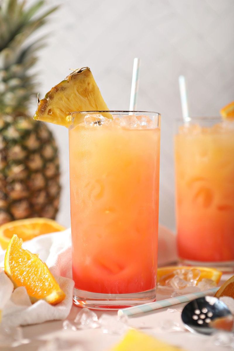 Tropical Sunrise Mocktail