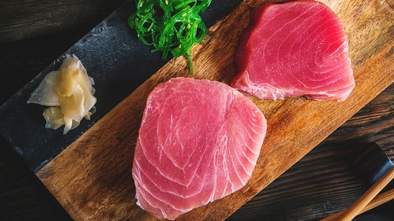 Sushi-Grade Ahi Tuna Steaks