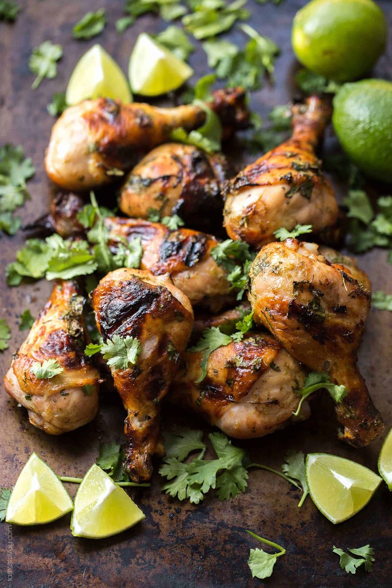 Cilantro-Lime Chicken Drumsticks