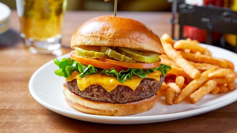 Cheeseburger with Fries