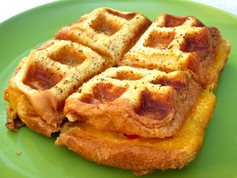 Use a Waffle Iron Instead of a Pan