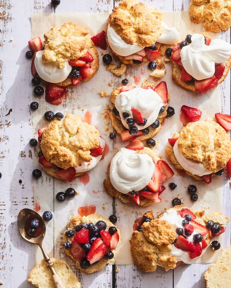 Blueberry & Strawberry Shortcakes