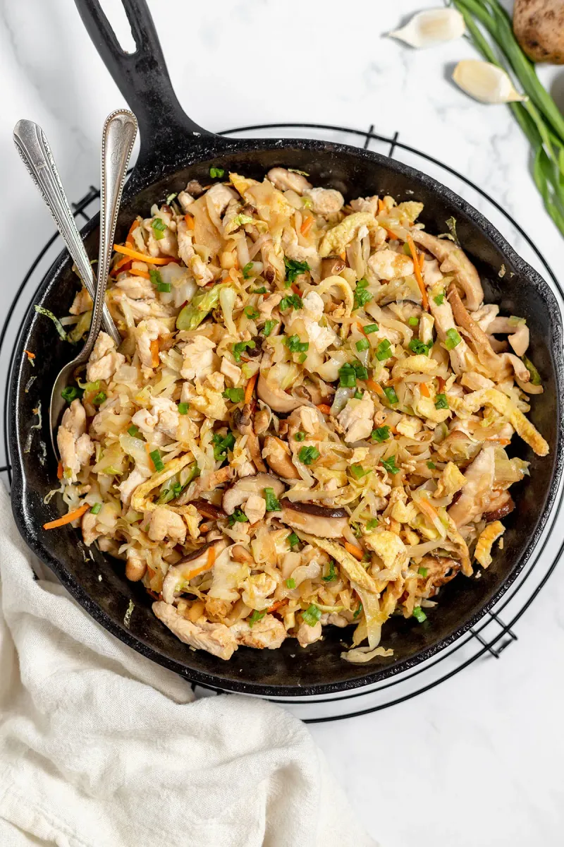 Moo Shu Chicken (without pancakes)
