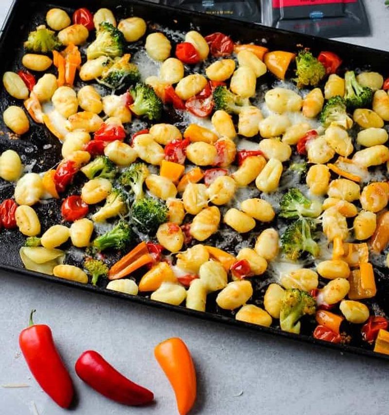 Sheet Pan Gnocchi and Vegetables