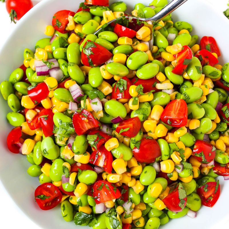 Edamame and Corn Salad