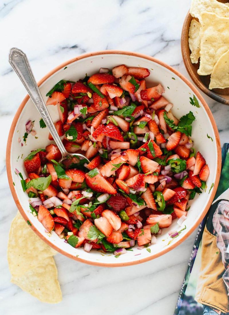 Fresh Strawberry Salsa