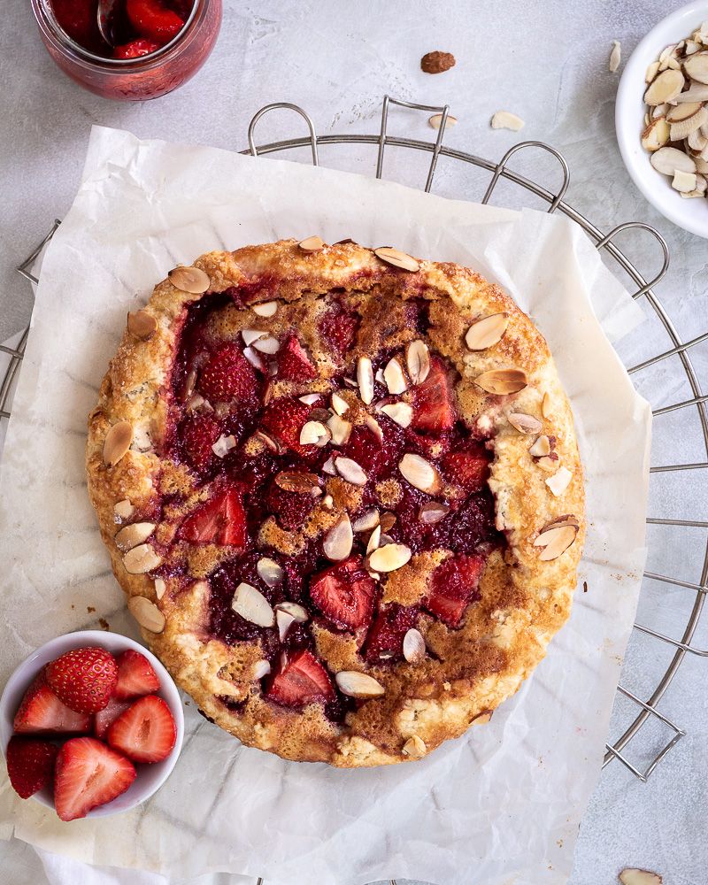 Strawberry Galette