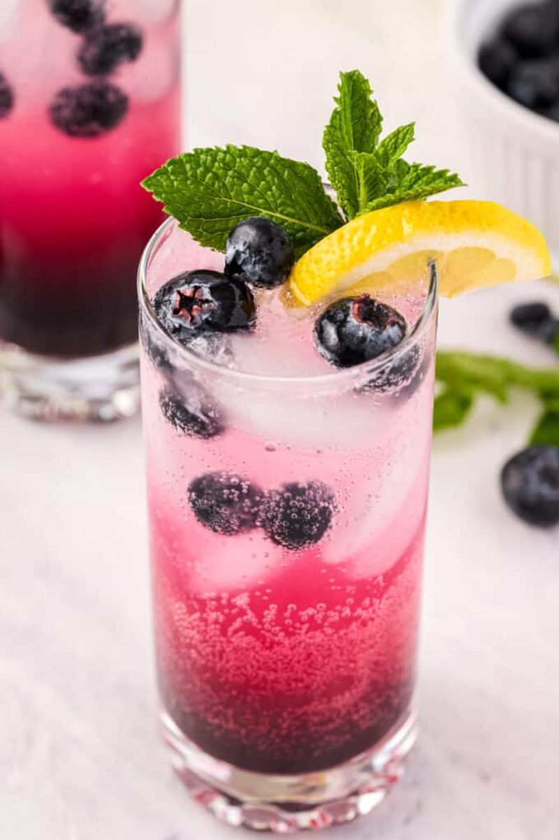 Blueberry Mint Lemonade